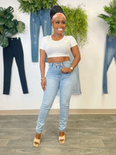 Load image into Gallery viewer, Classy High Waisted Light Denim

